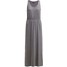 Vila VIGIRAN Długa sukienka medium grey melange V1021C0L9-C11