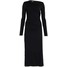 Vivienne Westwood Anglomania TAXA Długa sukienka black VW621C01I-Q11