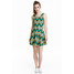 H&M Sukienka bez rękawów 0401182012 Ciemnoniebieski/Zielony