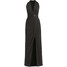 Unique Sukienka z dżerseju black UI021C038-Q11