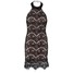 Unique Sukienka koktajlowa black/nude UI021C02Z-Q11
