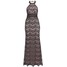 Unique Suknia balowa graphit grey/nude UI021C02Y-C11