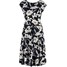 Wallis Sukienka z dżerseju black WL521C04H-Q11