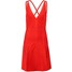 Topshop Sukienka letnia red TP721C0GI-G11