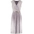 Wallis Sukienka koktajlowa silver WL521C04R-D11