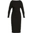 Vivienne Westwood Anglomania Sukienka z dżerseju black VW621C01S-Q11