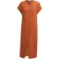 Selected Femme SFCIRA Sukienka letnia rustic brown SE521C0AR-O11