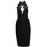 Rare London Sukienka koktajlowa black RA621C01M-Q11