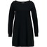 Repeat Sukienka dzianinowa black R0021C001-Q11
