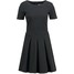 MAX&Co. CONTRADA Sukienka z dżerseju black MQ921C01A-Q12