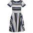 MAX&Co. DORSO Sukienka z dżerseju grey/blue MQ921C00Z-A11