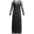 Miss Selfridge Długa sukienka black MF921C06H-Q11