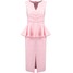 Miss Selfridge Sukienka etui pink MF921C029-J11