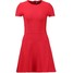 BCBGMAXAZRIA Sukienka letnia red berry MX121C03B-G11