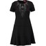 Derhy GISORS Sukienka z dżerseju noir RD521C09F-Q11