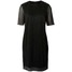 Selected Femme SFNUNE Sukienka koktajlowa black SE521C07T-Q11