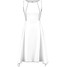 Plein Sud Jeanius Sukienka z dżerseju white PL121C016-A11