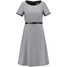 WEEKEND MaxMara ORIGINE Sukienka letnia nero MW721C013-C11