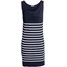 H&M MAMA Sukienka dla karmiącej 0373830001 Ciemnoniebieski/Paski