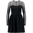 Oh My Love CARA Sukienka z dżerseju black ML121C012-Q11