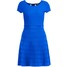 Morgan RAVILA Sukienka z dżerseju blue electric M5921C0GQ-K11