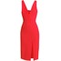 WAL G. Sukienka letnia red WG021C03E-G11