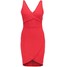 WAL G. Sukienka letnia red WG021C03C-G11