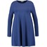 Zalando Essentials Curvy Sukienka z dżerseju dark blue ZX121CA0A-K11