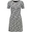 Topshop Petite Sukienka z dżerseju monochrome TP721C0II-Q11