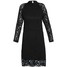 Selected Femme SFVIMIL Sukienka koktajlowa black SE521C0BP-Q11