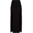 Topshop Długa spódnica black TP721B06W-G11