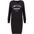 TWINTIP Sukienka z dżerseju black TW421CA1B-Q11