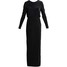 YAS YASEZRA Długa sukienka black Y0121C05A-Q11