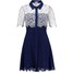 Whistles CHARLOTTE Sukienka koszulowa dark blue WH021C01E-K11