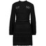 Topshop PATCHWORK Sukienka letnia black TP721C0IL-Q11