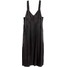 H&M Sukienka na ramiączkach 0437486001 Czarny