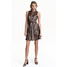 H&M Koronkowa sukienka 0454239001 Czarny/Pudrowy