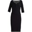 Topshop Petite Sukienka z dżerseju black TP721M04W-Q11