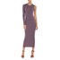 Zuo corp+ Sukienka Knitwear Dress 2B fioletowa
