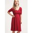 Zalando Essentials Maternity Sukienka z dżerseju dark red ZX029FA02