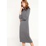 Zalando Essentials Sukienka z dżerseju dark grey melange ZA821CA0J