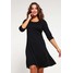 Zizzi Sukienka z dżerseju black Z1721C00W