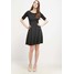 Wallis Sukienka z dżerseju black WL521C02Q