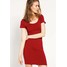 Zalando Essentials Sukienka z dżerseju dark red ZA821CA0I