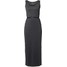 Zalando Essentials Długa sukienka dark grey melange ZA821C02I