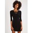Topshop FLIPPY Sukienka z dżerseju black TP721C0IY