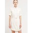Topshop UTILITY Sukienka koszulowa cream TP721C07K