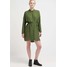 Topshop Sukienka koszulowa khaki/olive TP721C076