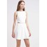 Topshop Sukienka z dżerseju white TP721C074