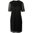 Selected Femme SFNUNE Sukienka koktajlowa black SE521C07T